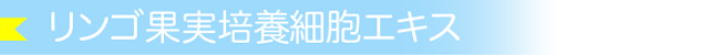 リンゴ果実培養細胞エキス